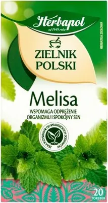 Obrázok produktu pre Zioła Zielnik Polski Melisa 20 torebek do zaparzania