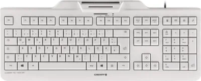 Produktbild von CHERRY KC 1000 SC Tastatur USB Schweiz Grau