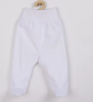 Produktbild von Neu Baby Classic II Weiße Baby-Lätzchen, Gr. 68 (4-6m)