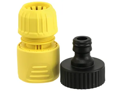 Obrázok produktu pre Kärcher 6.997-358.0, Konektor na hadicu, 1", Samica, Plast, Čierna, Žltá