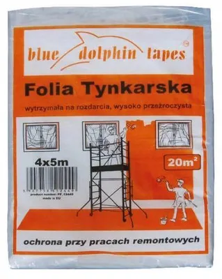 Produktbild von Blue Dolphin Abdeckfolie Schutzplane 4 x 5 m