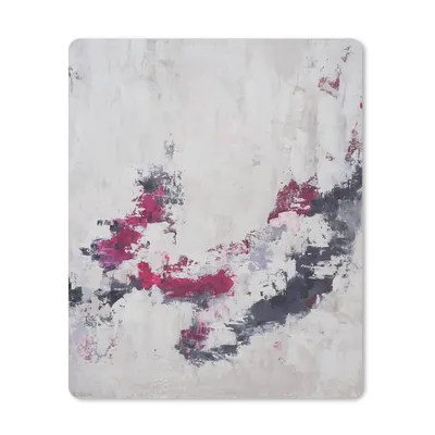 Produktbild von MuchoWow® Mauspad Mousepad Farbe - Rosa - Grau - Kunst 30x40 cm - Mousepads - Maus Mat - Pad - Mausunterlage - Mausmatten