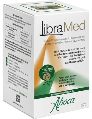 Produktbild von LibraMed Tabletten bei Übergewicht und Adipositas, 84 St. Tabletten