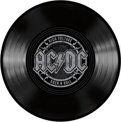 Produktbild von Rockbites - Mousepad AC/DC Schallplatte High Voltage (101184) LP Record Mauspad