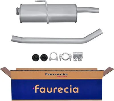Produktbild von HELLA 8LC 366 023-801 Mittelschalldämpfer Schalldämpfer für FIAT Scudo Kastenwagen (220) Scudo Kombi (220) passend für PEUGEOT EXPERT Kasten (222)