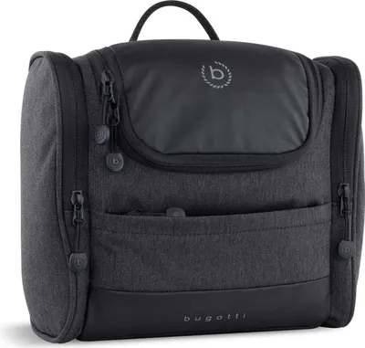 A studio shot of a toiletry bag.