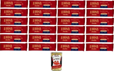 Produktbild von Al Bronzo Pasta Spaghettoni Bronze Gezogene Pasta Rohe Verarbeitungsmethode 24x 500gr + Italian Gourmet polpa 400g