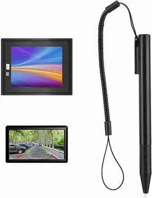 Produktbild von Styluspen mit Brennweiteband für resistive Touchscreens - Schreibstift - Antikrasser - POS - PDA - Navigator - MP4