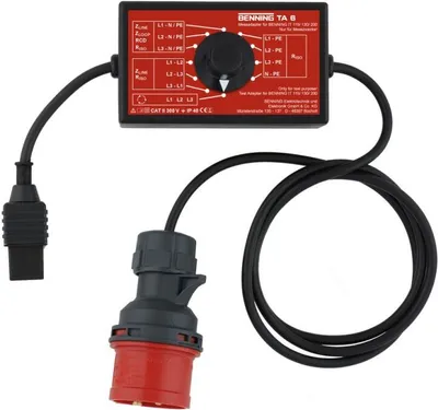 Produktbild von BENNING 044168 TA 6 Messadapter CEE-Messadapter BENNING TA 6 1 St.
