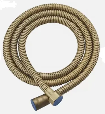 Zdjęcie produktu dla 150 cm wąż prysznicowy MOSIĄDZ MOSIĘŻNY RETRO / VINTAGE