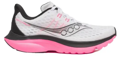 Productafbeelding van Saucony Kinvara 16 dames hardloopschoen, wit/zwart, maat 37.5