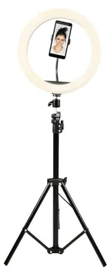 Produktbild von Denver RLT-1001, LED, 800 lm, 6500 K, 3000 K, 6500 K, Schwarz