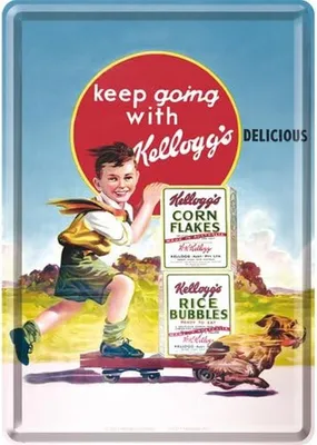 Image de Nostalgic-Art - Carte postale en métal - Word Up - You Make Me Happy