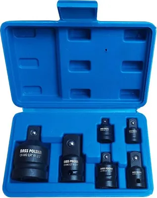 Produktbild von Reduzieradapter 1/2", 1/4", 3/8", 3/4", 6er-Set