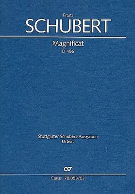 Produktbild von ISBN Magnificat C-Dur D 486 Klavierauszug, Musikalische Ausbildung, Taschenbuch, 28 Seiten