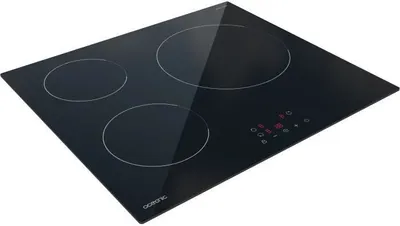 Produktbild von Induktionskochfeld OCEANIC OCEATI3Z7B, 3 Kochzonen, 60 x 52 cm, 5500 W, Glasbeschichtung
