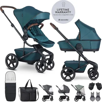 Obrázek produktu pro EASYWALKER Kočárek kombinovaný Harvey⁵ Premium Jade Green XXL RWS