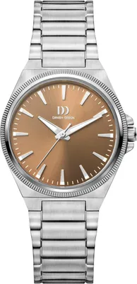 Danish Design IV97Q1303 Quarzuhr für Damen DKx Pro Stahl/Haselnuss 1