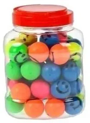 Produktbild von Gummibälle, 32 mm (60 Stück) - Merkpol