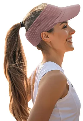 Image de Casquette de protection solaire pour hommes, marque Damen, extensible, séchage rapide, couleur rose foncé