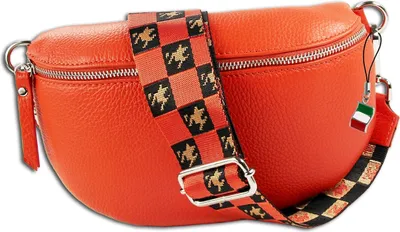 Produktbild von Florence Leder Tasche Gürteltasche orange OTM808O