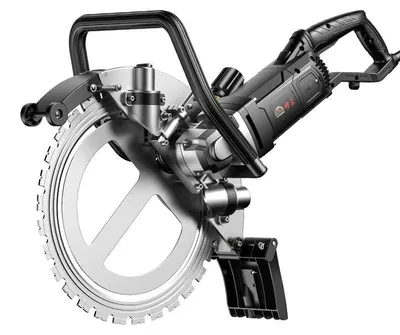 Obrázok produktu pre Píla na steny a betón – ručná okružná píla – 5200 W – kotúč 29 cm – hĺbka rezu 29 cm – 220 V, zástrčka EU – 2700 ot./min