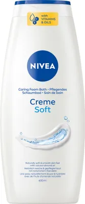 Productafbeelding van NIVEA Schuimbad Crème Soft, 80968, 650 ml