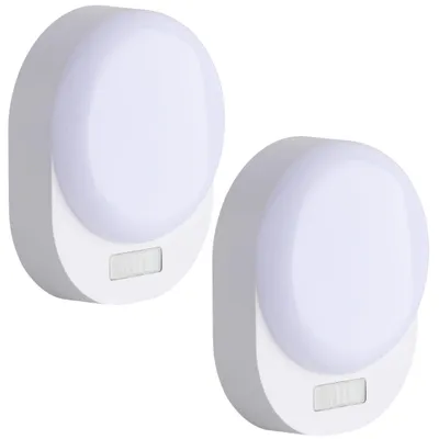 Obrázek produktu pro LED noční lampička s pohybovým senzorem - sada 2 kusů - napájení na baterie