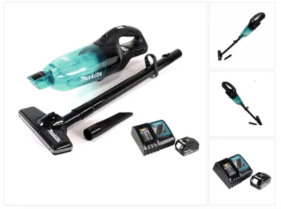 Produktbild von Makita DCL281 FRF1B Akku Staubsauger 18V + 1x Akku 3,0Ah + Ladegerät