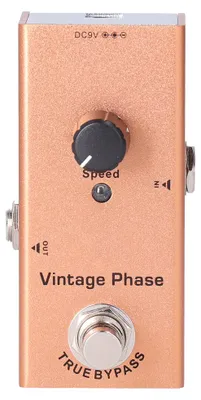 Obrázek produktu pro Vintage Phase E-kytara Efektový pedál Single Mini Phaser DC 9V JDF-6 Příslušenství