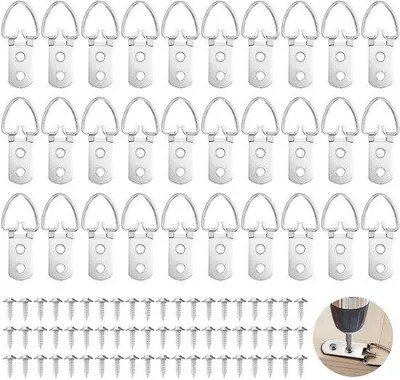 Obrázek produktu pro Fotohák s D-kroužky – dva masivní háky – nosnost až 18 kg