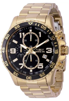 Zdjęcie produktu dla Invicta Specialty 44525 Zegarek Męski - Mechanizm Kwarcowy - Stal Nierdzewna z Czarną Tarcza - 45 mm