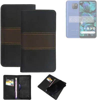 Produktbild von K-S-Trade Hülle Handyhülle kompatibel mit General Mobile GM 20 Schutzhülle Walletcase Bookstyle Tasche Schutz Case Handytasche Wallet Cover