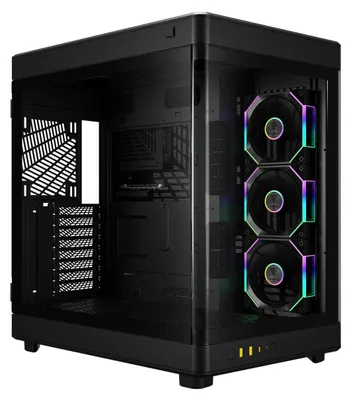 Produktbild von GAMDIAS Neso P1 Pro GAMING Fulltower Black retail - Gehäuse - ATX