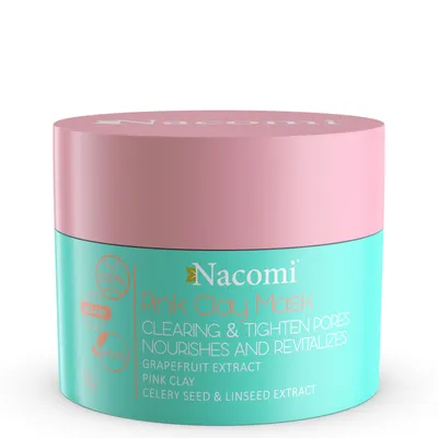 Image de Masque purifiant et nettoyant rose de Nacomi, 50 ml