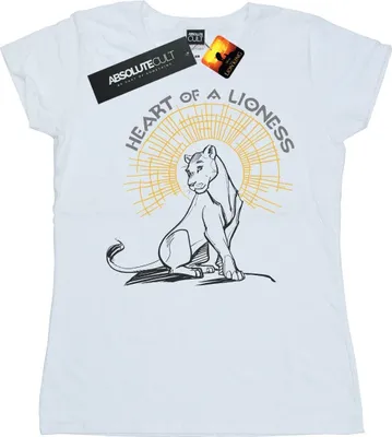 Produktbild von Disney - "The Lion King Heart Of A Lioness" T-Shirt für Damen BI25137 (L) (Weiß)