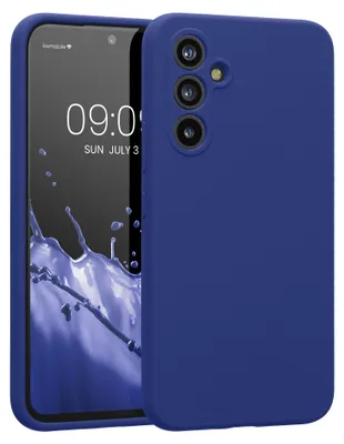 Produktbild von kwmobile Hülle kompatibel mit Samsung Galaxy A54 5G - Hülle Silikon gummiert - Handyhülle - Handy Case in Blauviolett