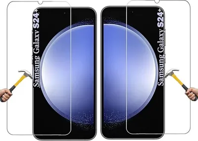 Produktbild von ino 2x Schutzglas kompatibel mit Samsung Galaxy S24 plus Panzerglas  Panzerfolie Displayschutzglas Schutz Glasfolie Displayglas 9H