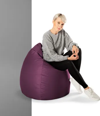 Produktbild von Sitting Point BeanBag Brava XL 70 x 110 cm,  Aubergine 70x110cm