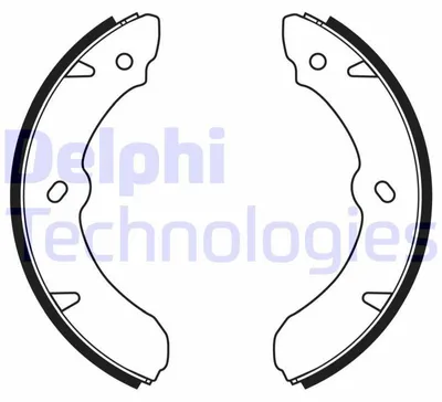 Image de DELPHI Kit mâchoires de frein arrière LS2177