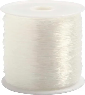 Produktbild von Elastischer Schmuckfaden, Stärke: 0,5 mm, rund, 100m