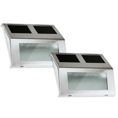 Produktbild von Treppenlicht 2er Set mit 2 weißen LED