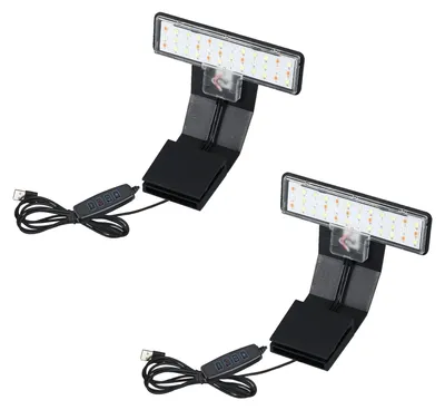 Produktbild von GERUI 2 PCS Aquarium LED Beleuchtung,mit On/Off Dimm-Funktion