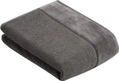 Zdjęcie produktu dla VOSSEN Pure, 67 x 140 cm, Bawełna, Szary, 1 szt.