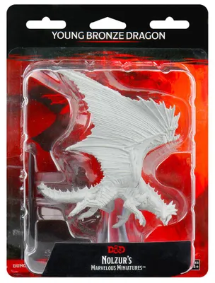 Immagine prodotto di Dungeons & Dragons Miniature Marvelose di Nolzur - Drago Bronzato Giovane