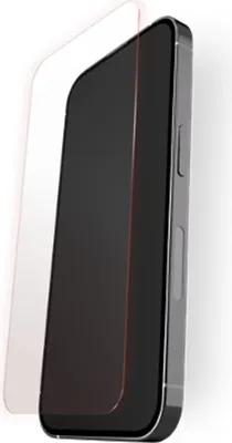 Produktbild von BodyGuardz Red Light Converter Displayschutz iPhone 16 – Konvertiert schädliches blaues Licht in vorteilhaftes rotes – Nahtlose Integration in die tägliche Handynutzung – Erhält lebendige, genaue Bildschirmfarben und Touch-Sensitivität