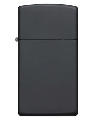 Obrázek produktu pro Zapalovač Zippo 1618 Slim Black Matte Men Black Metal