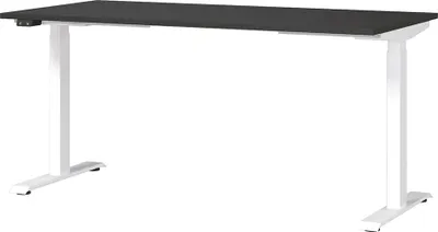 Produktbild von Schreibtisch 160cm, elektrisch höhenverstellbar, graphit, MEMPHIS-01