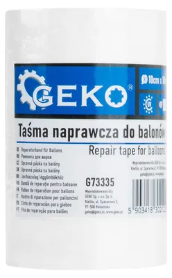 Immagine prodotto di Nastro adesivo bianco per riparazione silo resistente ai raggi UV, 10 cm x 10 m