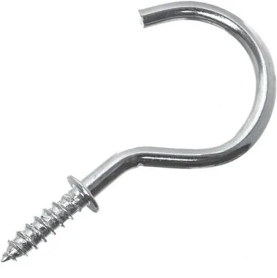 Produktbild von Haken verchromt 15 mm - 20 Stück